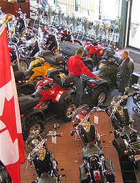 Motor bikes, ATV's, Power Equipment - Sales, service, parts, and accessories