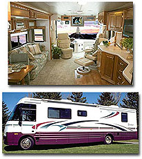 Camper rental Ontario, RV rentals Toronto, Canada vacation motorhome by Motor Home Travel Canada Inc.