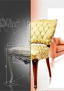 Recovering and reupholstering furniture is our specialty.